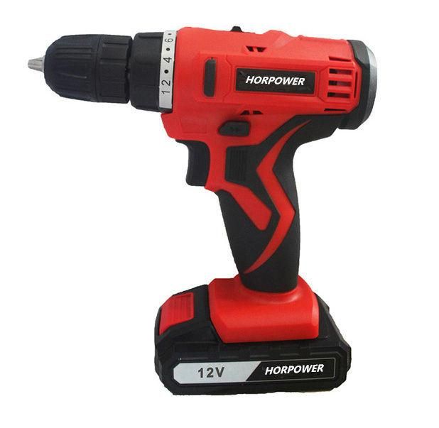 12V Lithium battery Drill Cordless Drill 1.3/1.5ah 10mm 28n. M