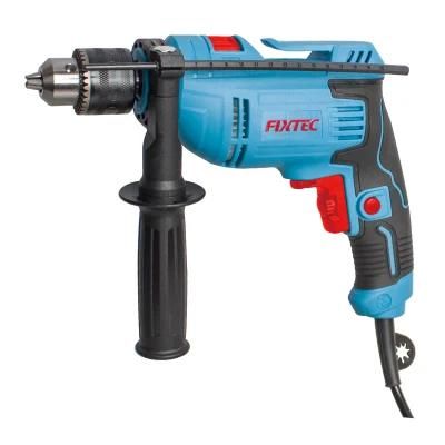 Fixtec Hand Drill Tool 13mm Key Chuck 600W Impact Power Drill