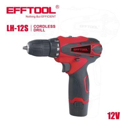 Good Quantity Power Tool Efftool Adjustable Speed Cordless Drill