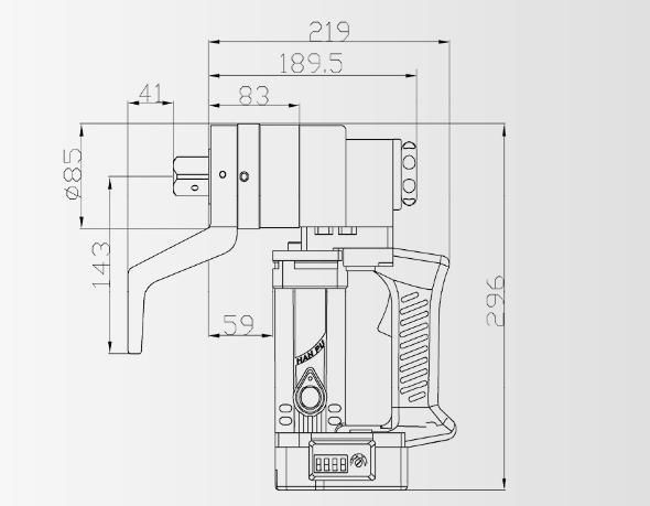 Discount! Bolt Torque Wrench for M20 M22 M24 Steel Structure Bolt