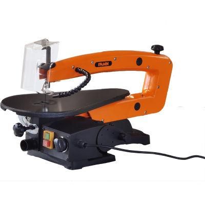 Retail Variable Speed 230V 456mm Scroll Saw Machine with LED Light for Home Use