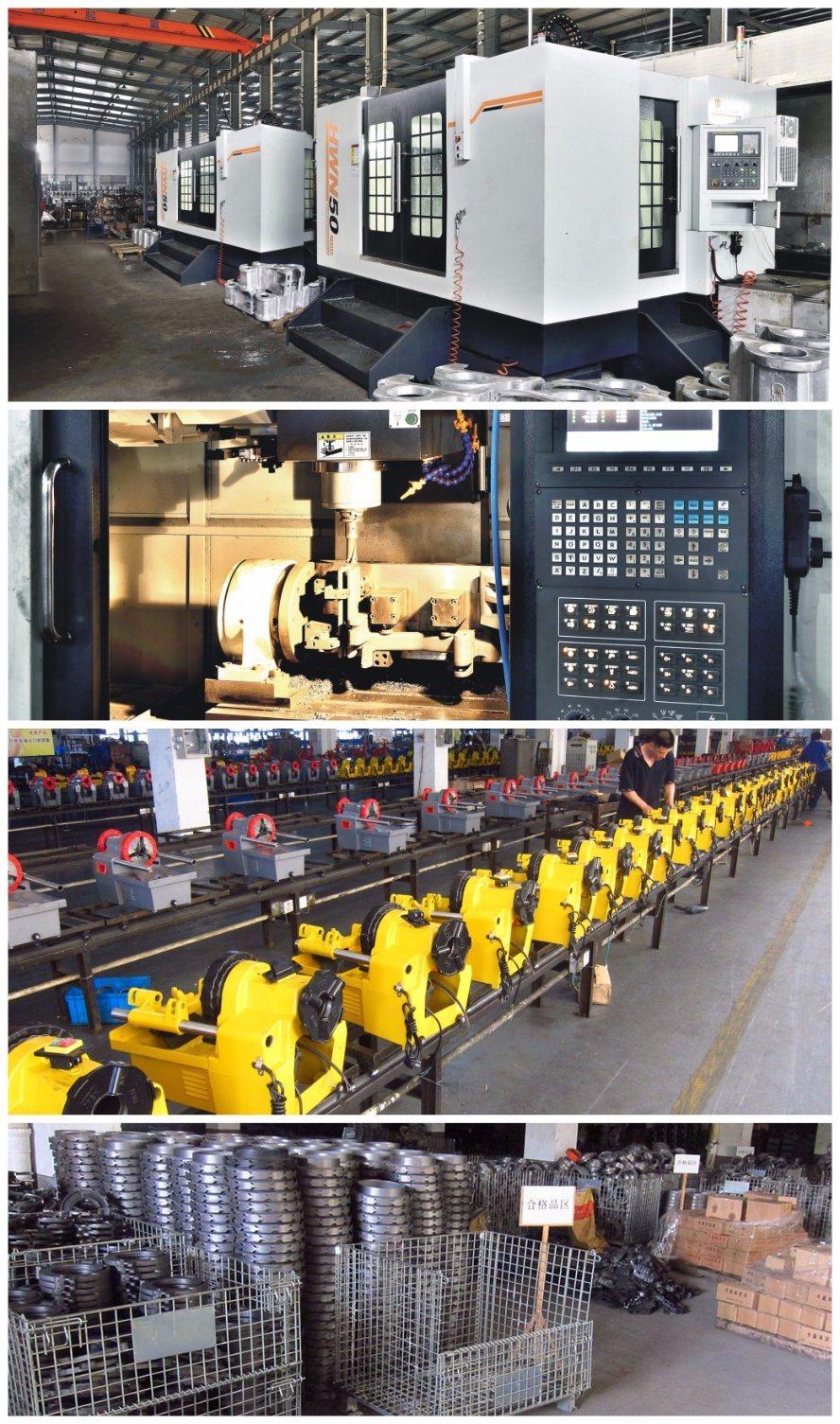 High Efficiency Ce Approved Electric Steel Pipe Threading Machine (SQ100D)