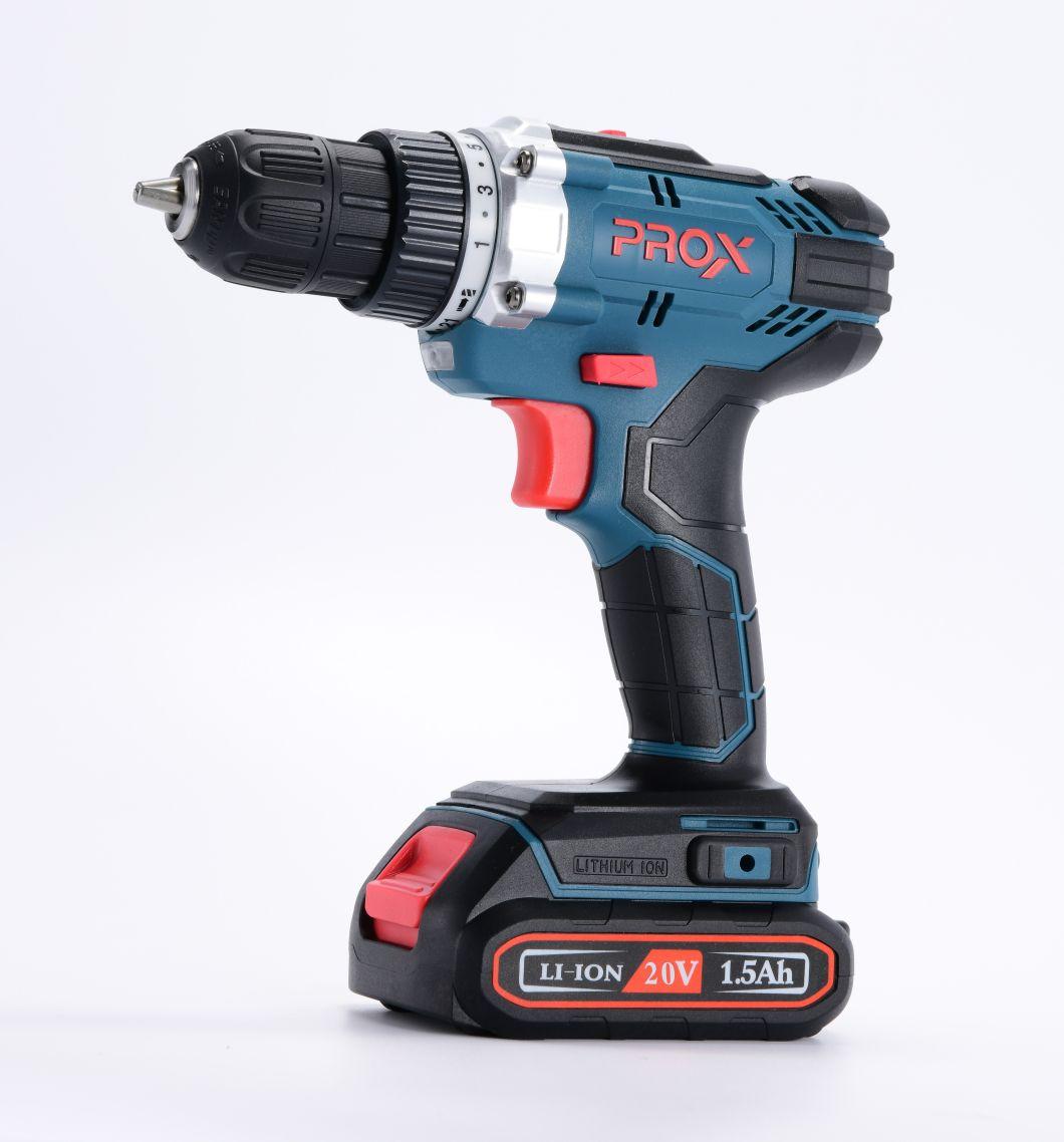 Prox 20V Li-ion High Quality Portable Electric Cordless Drill Pr-100450