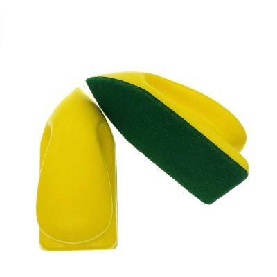 Cross-Border Supply 55*120mm Car Nano Cleaning Brush Green Velvet Polishing Disc Car Seat Glass Cleaning