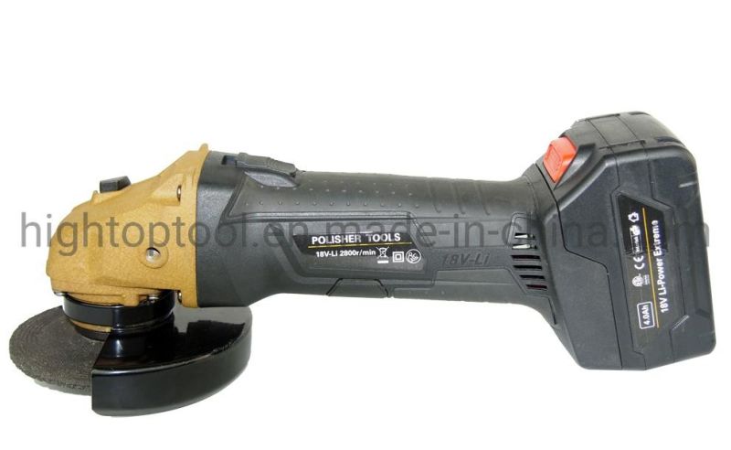 Charging Chargeable Cordless Metal Stainless Steel Angle Grinder Polisher
