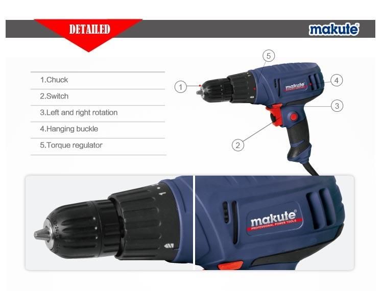 Makute Electric Mini Drilling Machine 10mm Drill Bits Core Drill