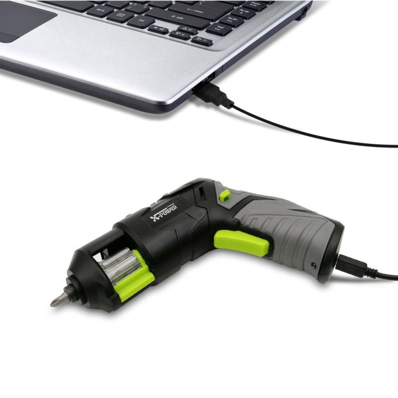 New Professional-Bits Storage Revolver Design-Li-ion Battery-Cordless/Electric-Power Machine Tools-Screwdriver Set