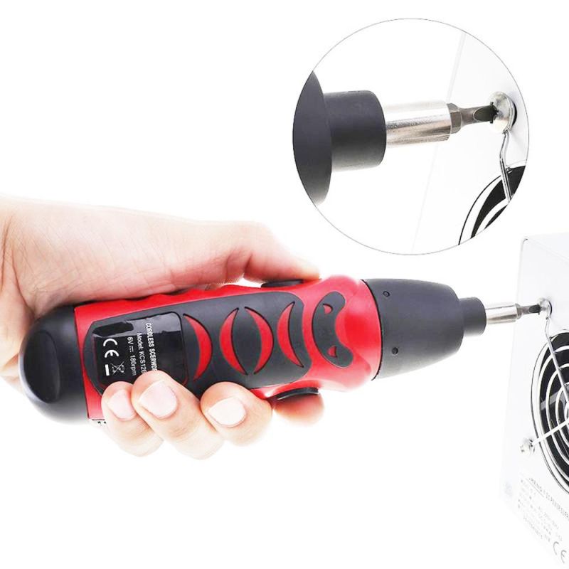 Factory Direct Semi-Automatic Electric Screwdriver Tool Set Hardware Tool Multi-Functional Mini Drill Set Dry Battery Home