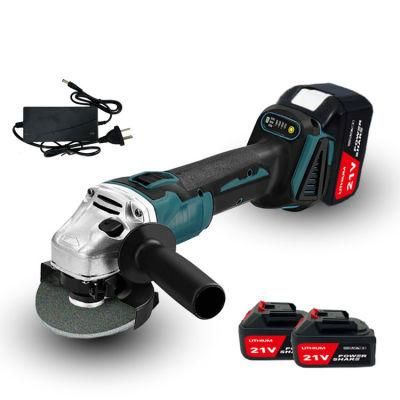 Behappy Lithium Battery Mini Cordless Angle Grinder Quick Charge Electric Power Tools Angle Grinder