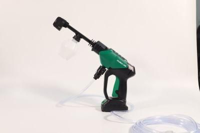 Six in One Nozzle Home Convenient to Carry Garden Farm Watering Bubble Washing Lithium Electric Car Cleaning Machine