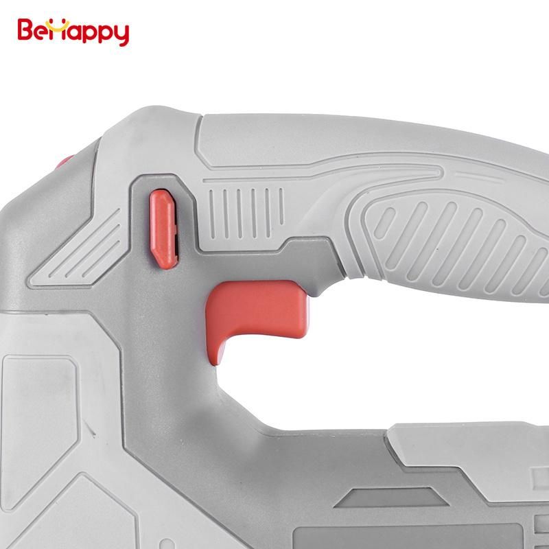 Behappy Battery Lithium Electric Power Saw Wood Cutting Cordless Jig Saw Machine