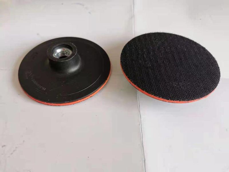 Good Material EVA Foam, Nut and Velcro Plastic Backing Pad for Diamond Polishing Pad