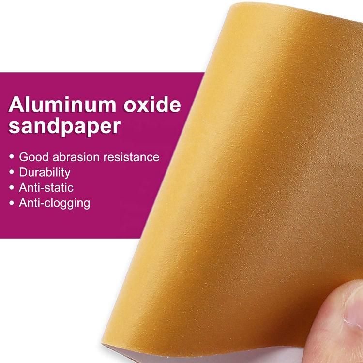 Woodworking Sanders Tools Backing Longboard Continuous Aluminium Oxide Sandpaper Roll for Wood