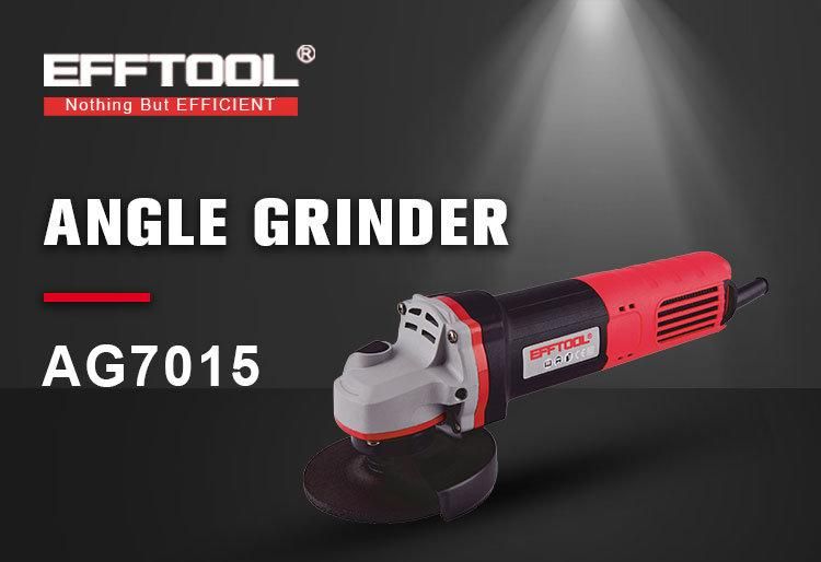 Efftool Power Tools Hot Selling Big Power 220V Electric Angle Grinder AG-7015