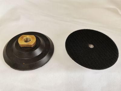 100mm Flexible Rubber Backing Pad for Hold Diamond Polishing Pads