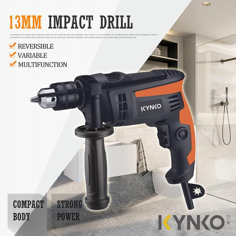710W 13mm Professional Electric Impact Drill/ Hammer Drill by Kynko Power Tools (KD64)