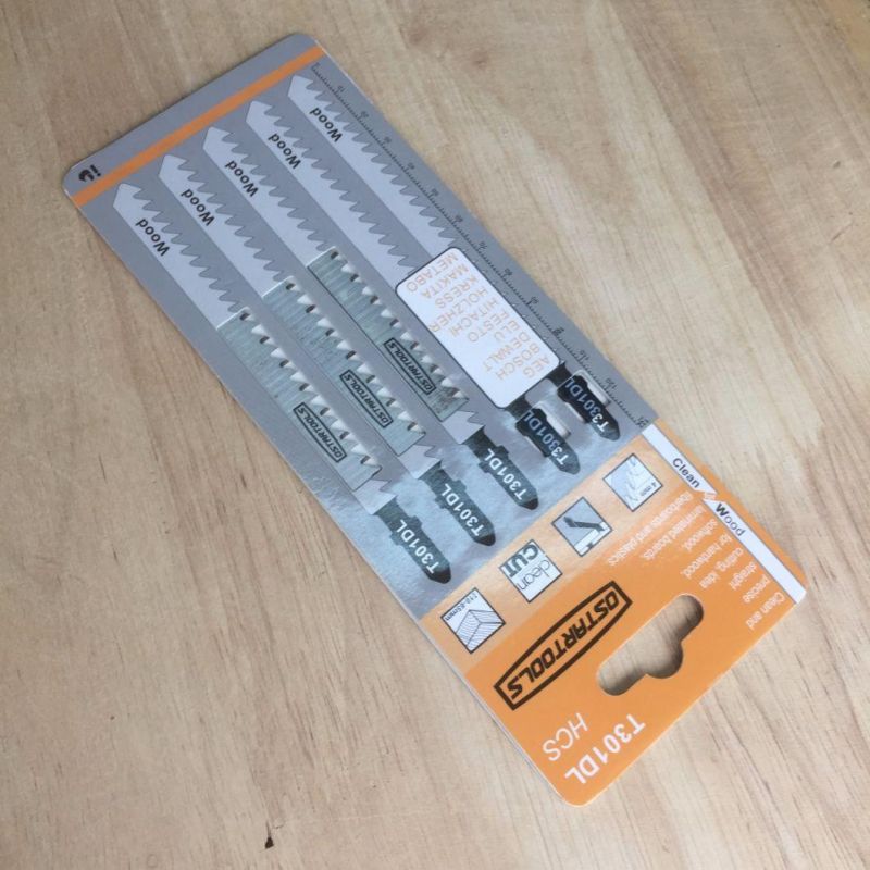 T301dl Hcs Jig Saw Blade for Clean and Precise Straight Cutting Hardwood Soft Wood