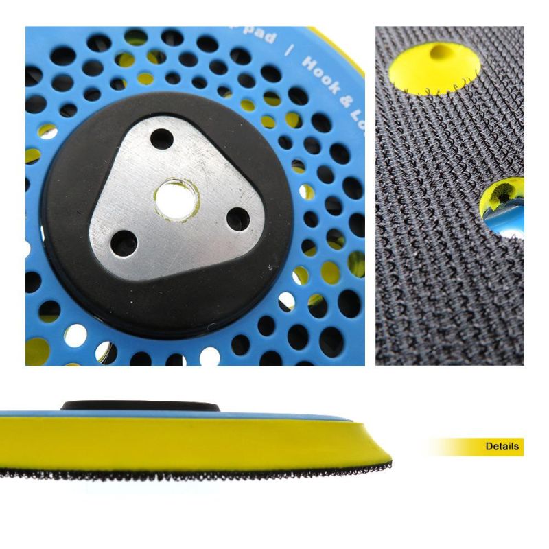 6′′ Variety Holes Excellent Vacuuming Effect Polishing Sanding Pad