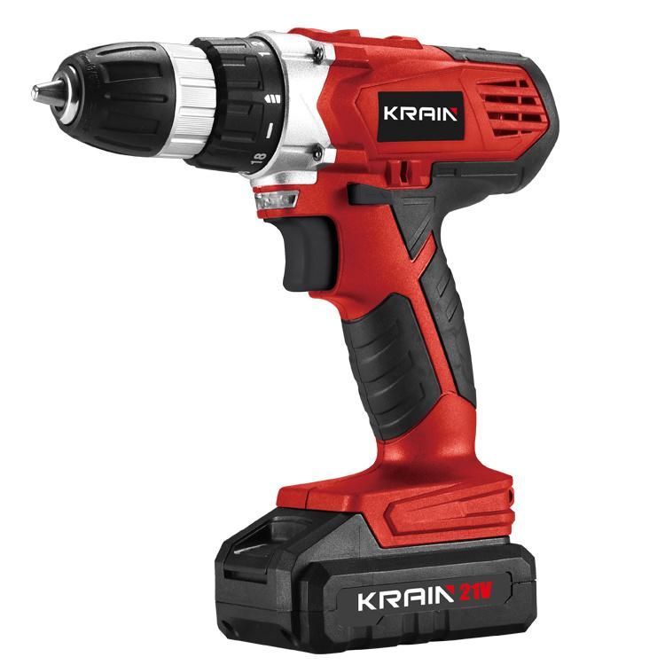 Power Lithium Battery 21V Electric Set Driver Cordless Drill Set