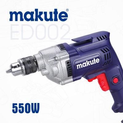 Makute 550W Power Hand Professional Tool Electric Drill Machine (ED002)