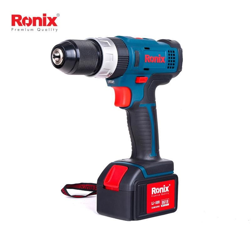 Ronix 18V Model 8618 Hot Selling Power Craft Cordless Impact Driver Drill