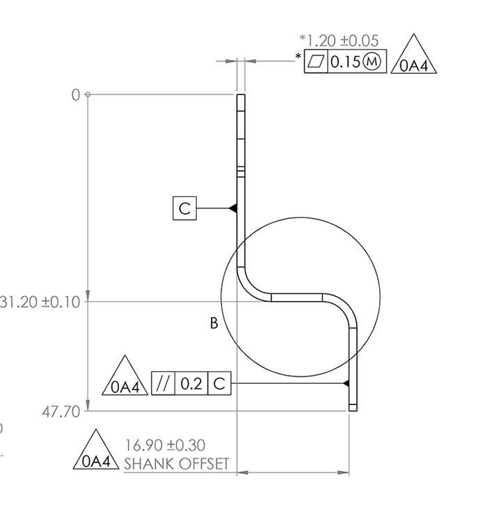 Harpow Special Design Quadsaw Old Work PVC Box Drywall Cutting Blade