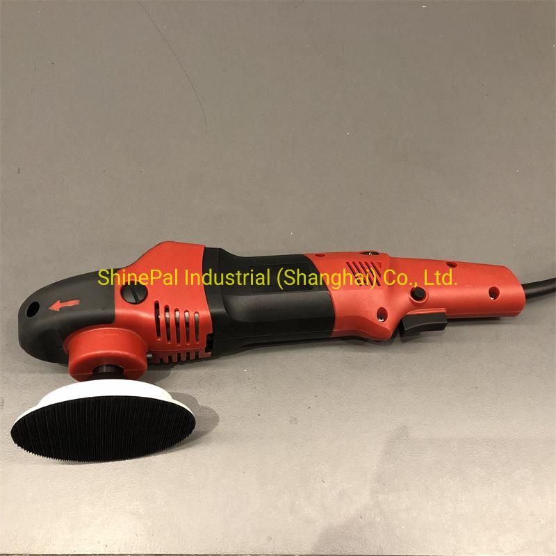 Mini Cordless Rechargeable Wax Buffer Machine Dual Action Wireless Car Polisher with Fast Charger