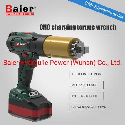 Electric Torque Wrench with Angle Suitable for Various Direction High Speed High Torque for Big Nuts 2000nm