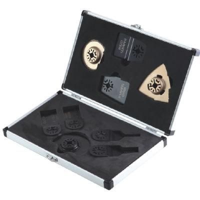 9PCS Saw Blades for Oscillating Tool with Aluminum Case