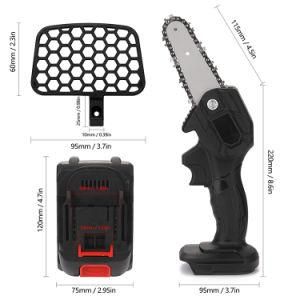 High Efficiency Woodworking Cordless Chainsaw Machine Electric Trimming Saw