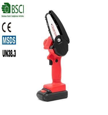 Montnorth Handheld Portable Electric Cordless Chainsaw Mini Chainsaw