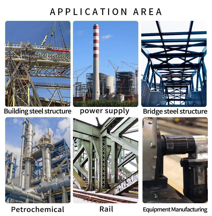 Narrow Spaces Steel Structure Building Electric Corner Shear Wrnch Tc Gun