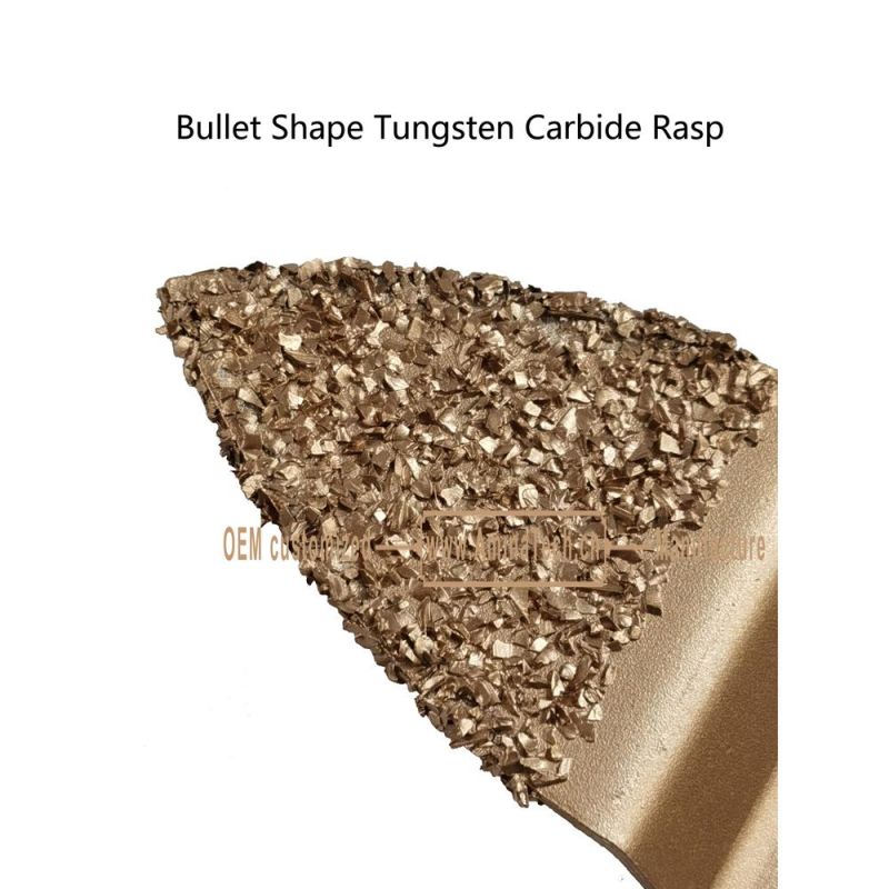 Bullet Shape Tungsten Carbide Rasp,Power Tools,Smooth Cement,Mortar