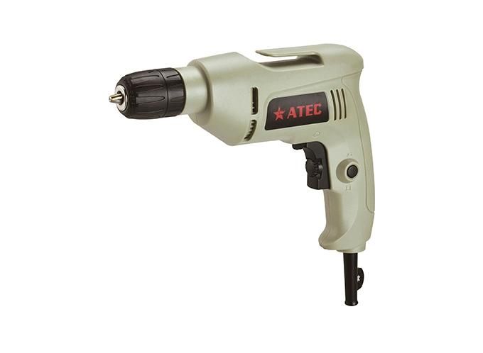 220-240V 10mm Wood Working Electric Drill for Power Tool (AT7225)