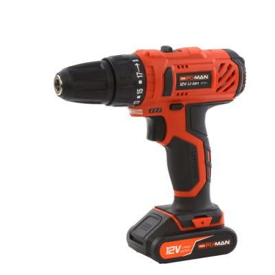 12V Cordless Power Drill Electric Tool Power Tool Lithium Battery