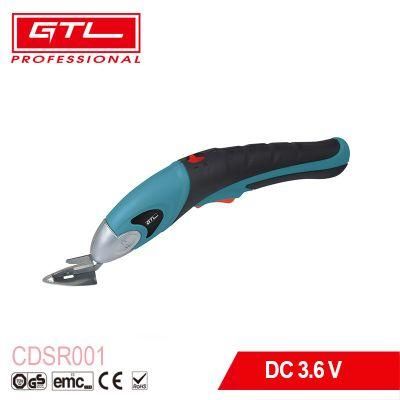 Electric Cutter, Cloth and Cardboard Cutter, Carpet Cutter Tool, Electric Shears, Rotary Cutter 3.6V Cordless Electric Scissors (CDSR001)