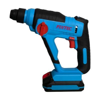 Fixtec Cordless Power Tools 20V 13mm SDS-Plus Brushless Cordless Rotary Hammer Drill