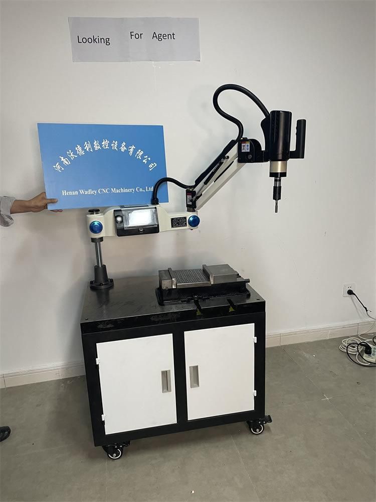 Vertical Electric Tapping Machine; 0-9/16" Range