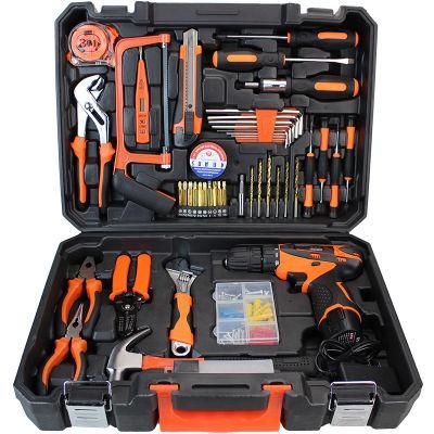 China Manufacturer 89PCS Toolbox Household Repair Hardware Tool Kit Combination Hand Tools Set