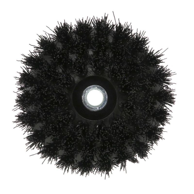 4 Inch Hollow Rodless M14-2 Electric Cleaning Brush Black Disc Brush Cleaning Brush