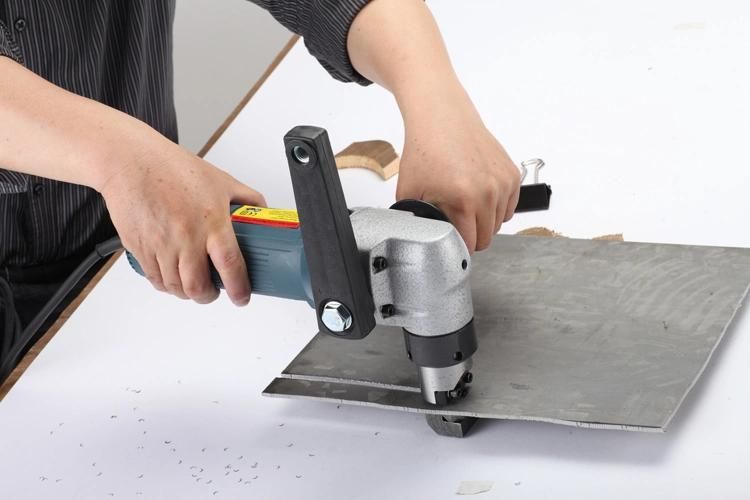 4mm Metal Sheet 2.5mm Stainless Steel Cutting Electric Shear Nibbler Cutter