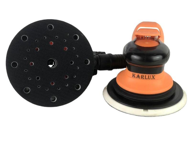 6inch 150mm Pneumatic Random Orbital Sander Orbit 5mm Central Vacuum Air Sander Power Orbital Sanding Machine