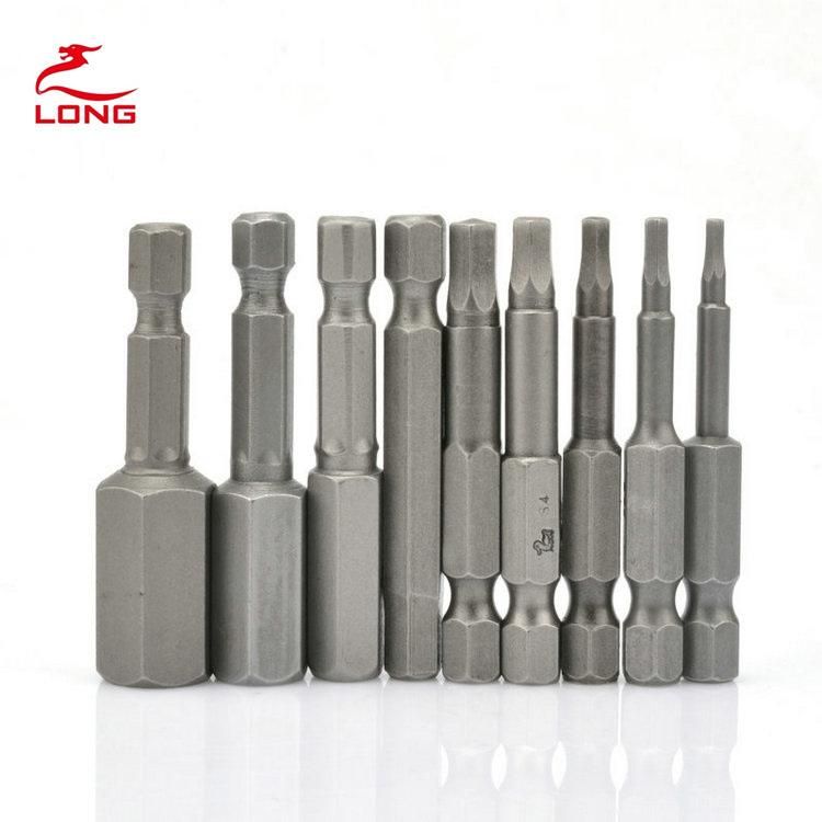 Single End Screwdriver Slotted Bits Screwdriver Bits