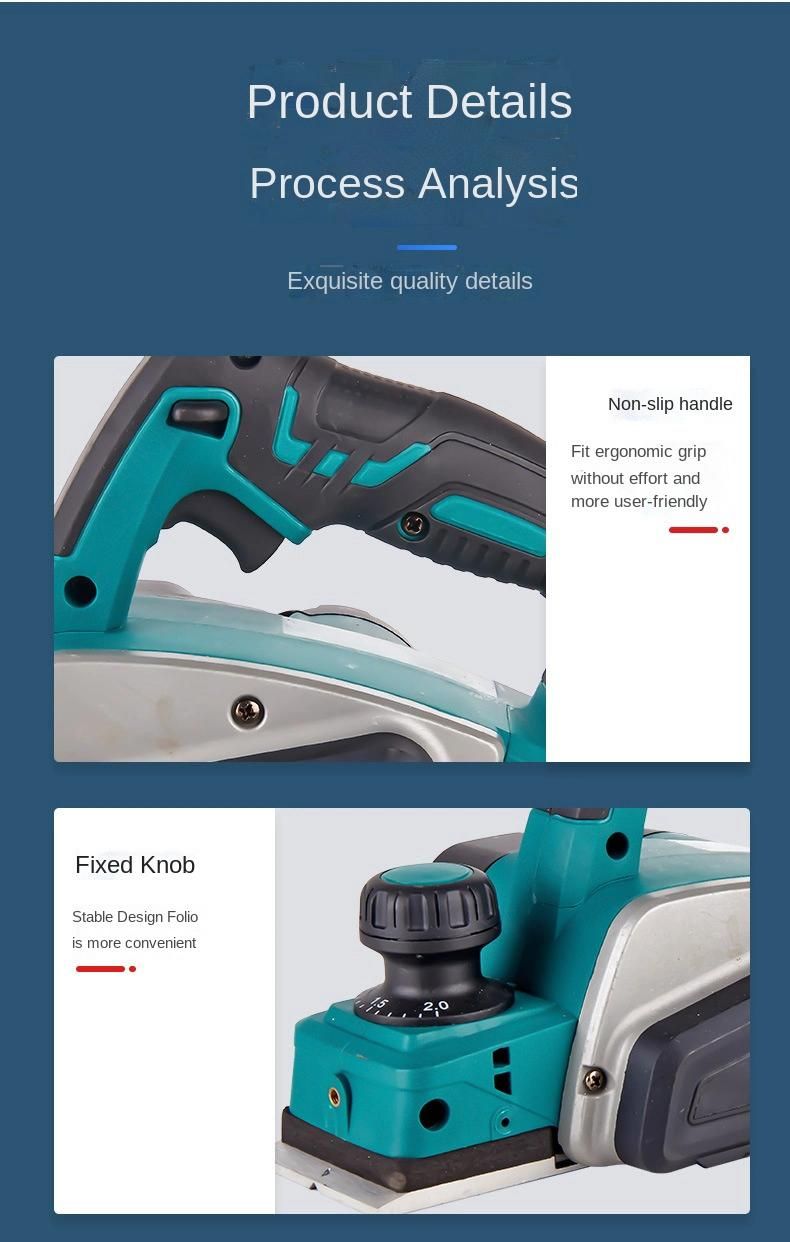 Electric Planer Woodworking Household Tool Press Planer Multi-Functional Portable Planer Cutting Machine