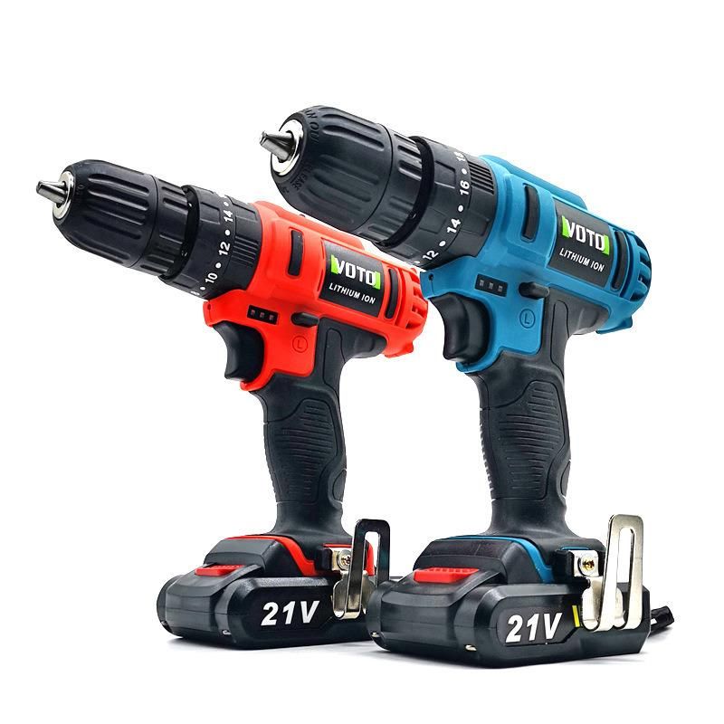 Rechargeable Multifunctional Lithium Battery 21V Cordless Drill