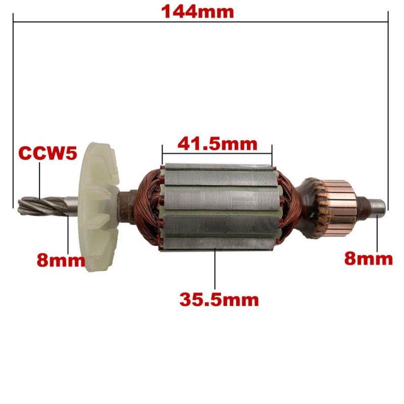 AC220V-240V Armature Rotor Anchor Replacement for Hitachi Impact Drill