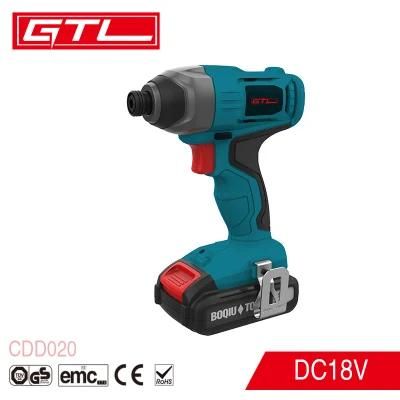 Professional 18V Lithium Cordless Impact Driver with LED Work Light (CDD020)