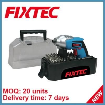 Fixtec Power Tools Drill 3.6V Screw Driver Cordless Screwdriver Electric with 50PC Screwdriver Bits Accessories