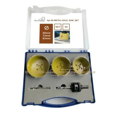 4PC Bi-Metal Hole Saw Set,Power Tools,Drill Bits