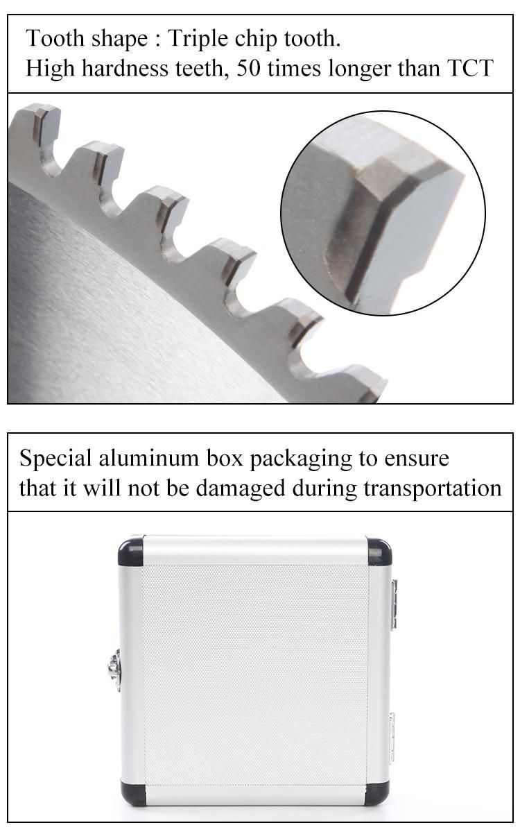 Particle Board Furniture Cutting PCD Saw Blade Carbide Tipped Saw Blade
